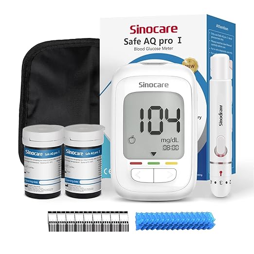 Glucometro y tiras